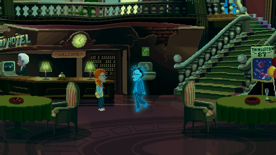 Thimbleweed Park Review Delores Franklin Hotel.png